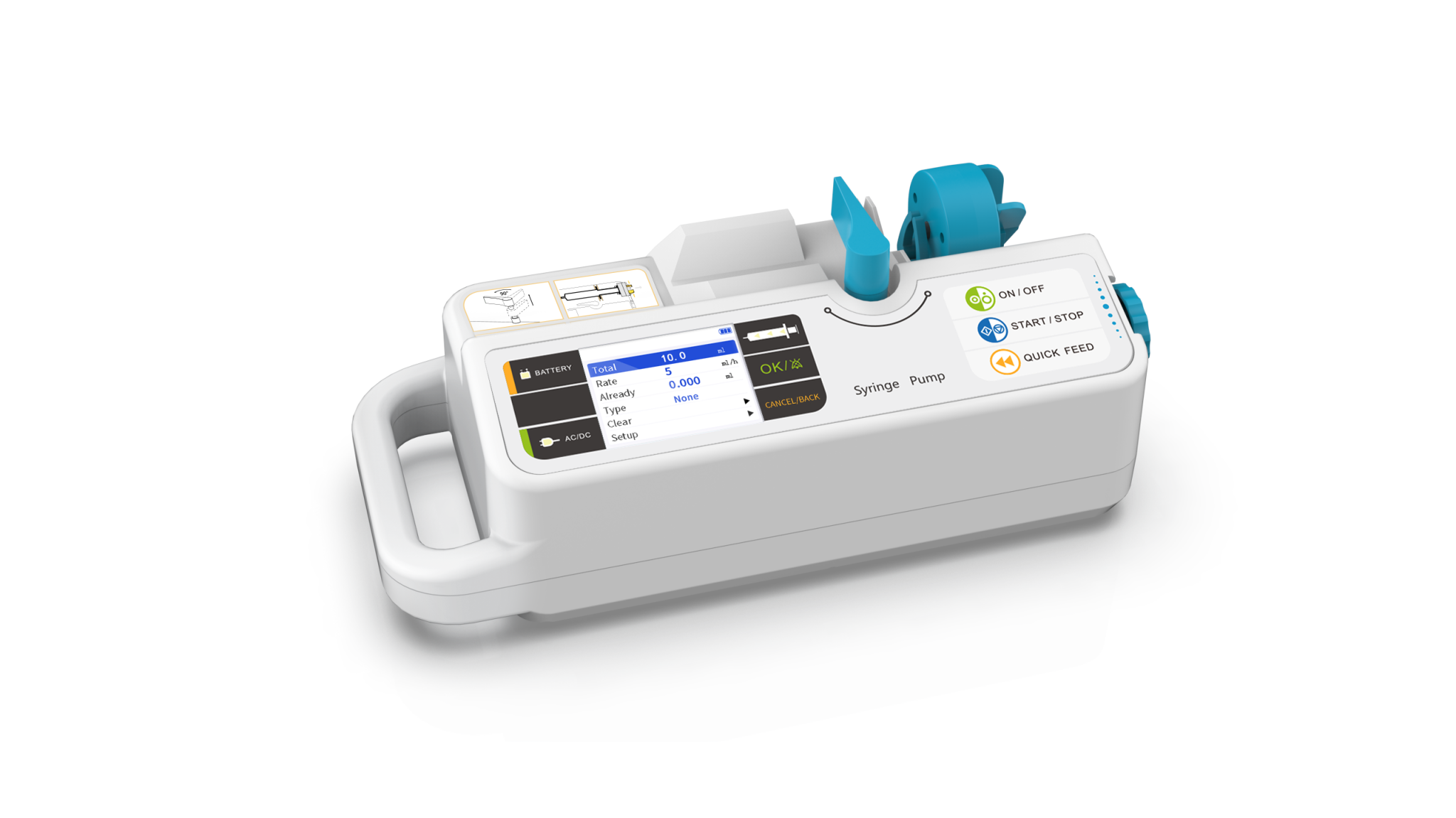 Pousse-seringue électrique Contec SP950 - EURL KACEM MÉDICAL