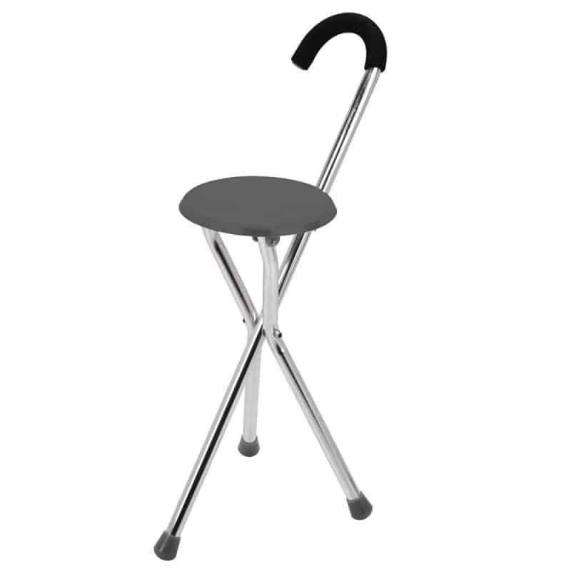 Canne siège rabattable aluminium Dansong EKM-CHCAN04 - EURL KACEM MÉDICAL